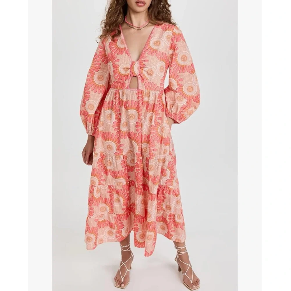 NWT FIGUE Camila dress - Picture 4 of 9